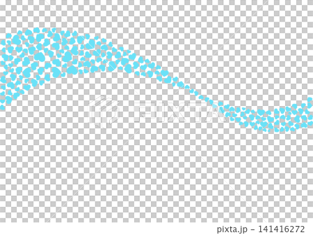 ハート柄の背景 水色系の単色 ハート ハート柄の背景 水色系の単色 ハート 141416272