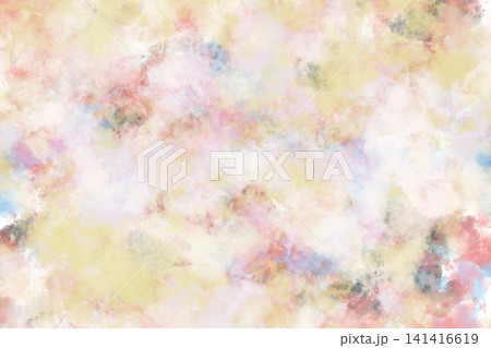 抽象的 水彩パターン 141416619