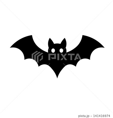 ハロウィンのコウモリのピクトグラム ハロウィンのコウモリのピクトグラム 141416974
