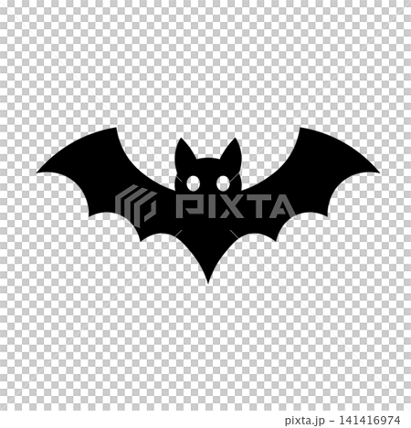 ハロウィンのコウモリのピクトグラム ハロウィンのコウモリのピクトグラム 141416974