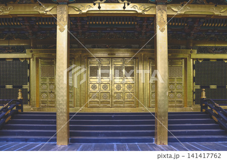 April 25 2026 Ueno Toshogu Shrine Ornate Golden Hall Exterior 141417762