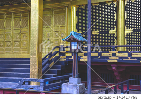 April 25 2026 Ueno Toshogu Shrine Ornate Golden Hall Exterior April 25 2026 Ueno Toshogu Shrine Ornate Golden Hall Exterior 141417768