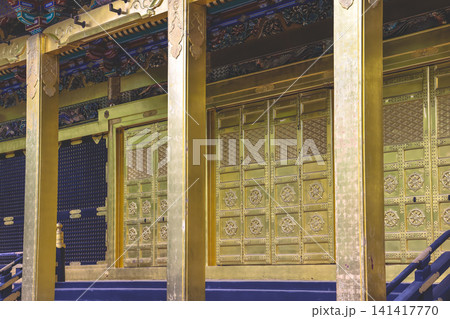April 25 2026 Ueno Toshogu Shrine Ornate Golden Hall Exterior April 25 2026 Ueno Toshogu Shrine Ornate Golden Hall Exterior 141417770