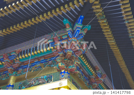 April 25 2026 Ueno Toshogu Shrine Ornate Painted Ceiling Relief April 25 2026 Ueno Toshogu Shrine Ornate Painted Ceiling Relief 141417798
