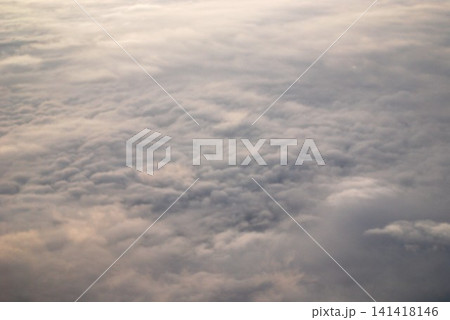 飛行機から見た雲の世界 飛行機から見た雲の世界 141418146