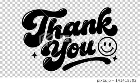Signature bold thank you lettering Signature bold thank you lettering 141418502