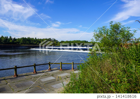 夏の千代田堰堤(2024年7月) 夏の千代田堰堤(2024年7月) 141418616