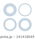 Radial Circle Geometric Patterns for Round Frames. 141418649