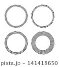 Radial Circle Geometric Patterns for Round Frames. 141418650