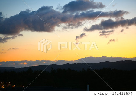 沖縄の夕焼け 沖縄の夕焼け 141418674
