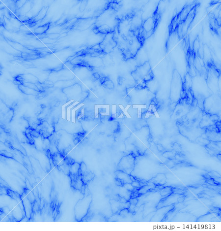 Blue abstract marble  texture Background or wallpaper. 141419813