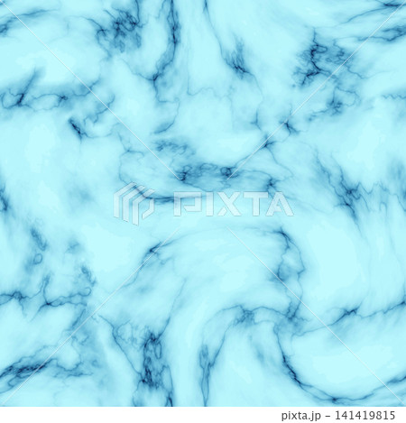 Blue bstract marble  texture Background or wallpaper. 141419815