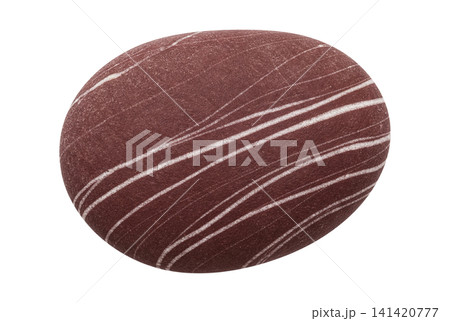 Dark red pebble stone element design 141420777
