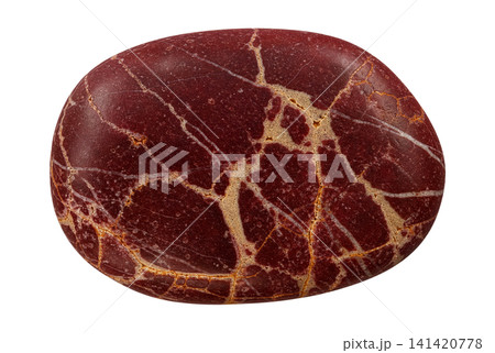 Dark red aged pebble stone element Dark red aged pebble stone element 141420778