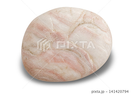 Isolated pebble stone element Isolated pebble stone element 141420794
