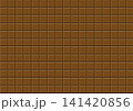 浮き出た四角の背景（焦茶） 141420856