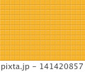 浮き出た四角の背景（オレンジ色） 141420857