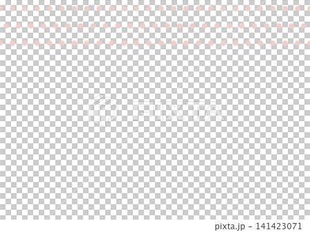 Card frame with a polka dot band, pink (transparent background) 141423071