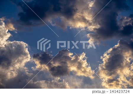 Majestic Cloudscape Nature Background. Majestic Cloudscape Nature Background. 141423724
