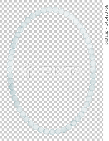Simple pastel frame in blue pastel colors. Watercolor illustration of Template for wedding invitations or feminine greeting cards. Luxury border for baby shower stationary. 141423766