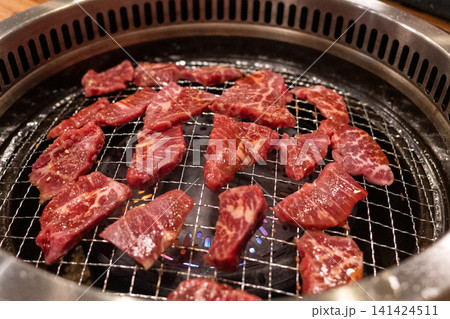 日本の愛知県名古屋市で食べたとても美味しい焼肉 日本の愛知県名古屋市で食べたとても美味しい焼肉 141424511
