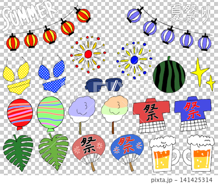 Midsummer Illustration Set Midsummer Illustration Set 141425314