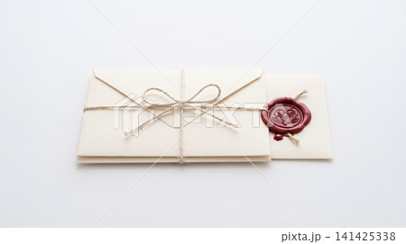 Handwritten letter with twine and wax seal envelope correspondence stationery communication document invitation tradition historic handwritten authentication background sophisticated Handwritten letter with twine and wax seal envelope correspondence stationery communication document invitation tradition historic handwritten authentication background sophisticated 141425338