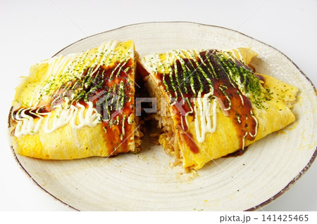 オムそば 焼きそば オムそば 焼きそば 141425465