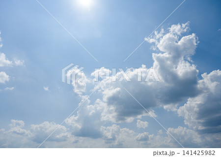 blue sky with clouds blue sky with clouds 141425982