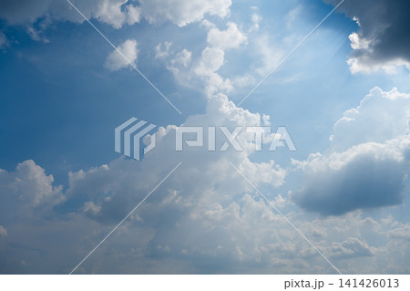blue sky with clouds blue sky with clouds 141426013