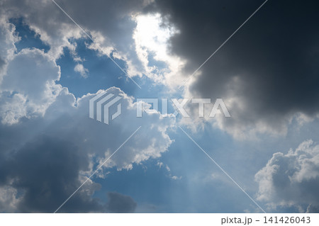 blue sky with clouds blue sky with clouds 141426043