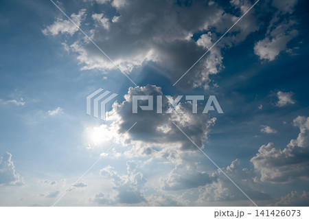 blue sky with clouds blue sky with clouds 141426073