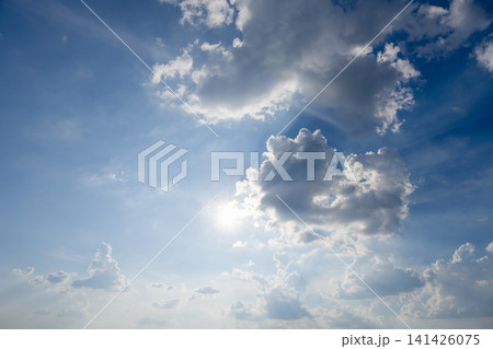 blue sky with clouds blue sky with clouds 141426075