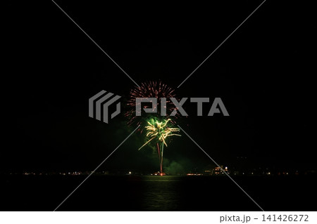 湯梨浜水郷祭　花火大会　14 141426272