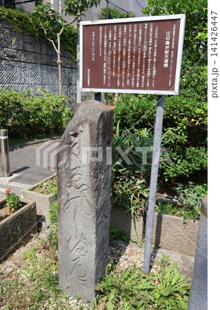 江の島弁財天道標(神奈川県藤沢市片瀬海岸1丁目) 江の島弁財天道標(神奈川県藤沢市片瀬海岸1丁目) 141426447