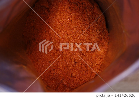 Close-Up of Spiced Powder in Container Close-Up of Spiced Powder in Container 141426626