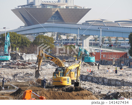 お台場 再開発(2023年1月) お台場 再開発(2023年1月) 141427434
