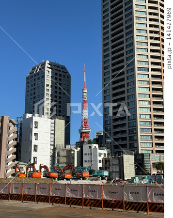 三田小山町 麻布十番 再開発 2024年01月 三田小山町 麻布十番 再開発 2024年01月 141427969