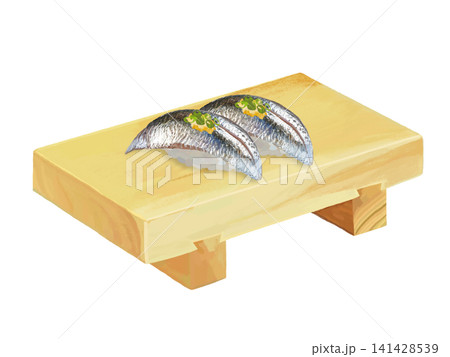握り寿司(イワシ)寿司下駄 握り寿司(イワシ)寿司下駄 141428539