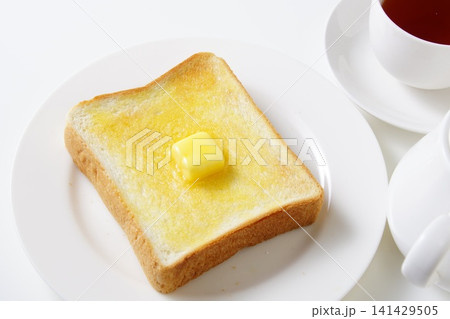 焼立てのバタートースト 焼立てのバタートースト 141429505
