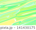 黄緑色と黄色の斜めにペイントされたカラフルな背景画像 141430175