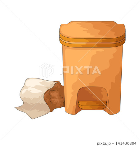 Illustration of Dustbin 141430804