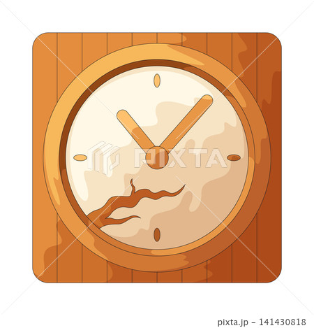 Illustration of Wall Clock Illustration of Wall Clock 141430818