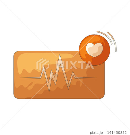 Illustration of Heartbeat Illustration of Heartbeat 141430832