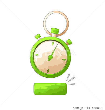 Illustration of Stopwatch Start Illustration of Stopwatch Start 141430838