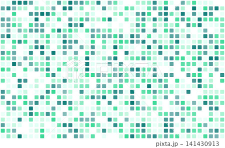 ミントグリーンとホワイトの幾何学的なタイル模様のテクスチャ素材 ミントグリーンとホワイトの幾何学的なタイル模様のテクスチャ素材 141430913