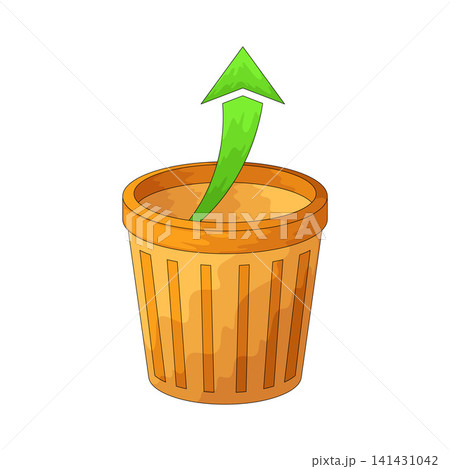Illustration of Trash Up Illustration of Trash Up 141431042
