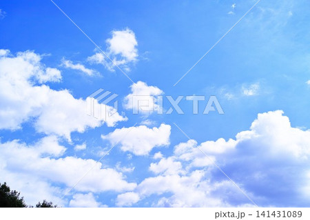 青空と雲イメージ 青空と雲イメージ 141431089