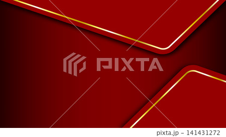 Red and Gold Luxury Abstract Background with Curved Diagonal Line Design Red and Gold Luxury Abstract Background with Curved Diagonal Line Design 141431272