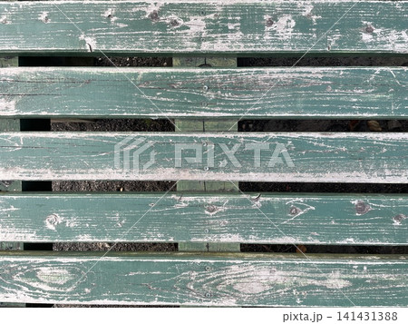 緑色の木製板の背景 緑色の木製板の背景 141431388